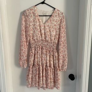 Red Dress Boutique long sleeve floral dress